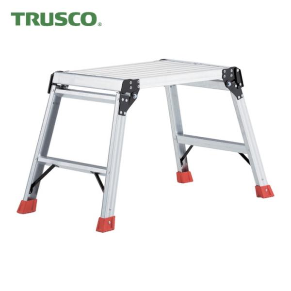 トラスコ TRUSCO 足場台 アルミ製・プロ用 600×400×H560 (1台) 品番：TDWT...