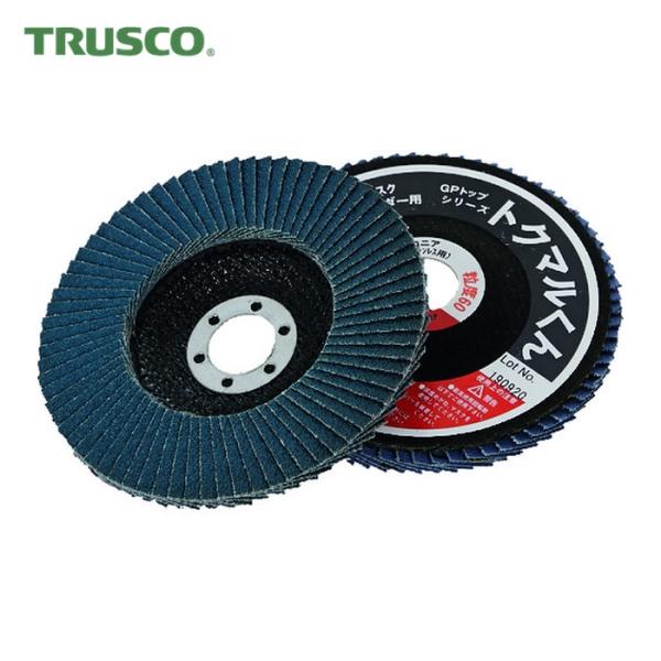 トラスコ TRUSCO GPトップトクマルくん ジルコニア Φ100 10枚入 (1箱) GP100...