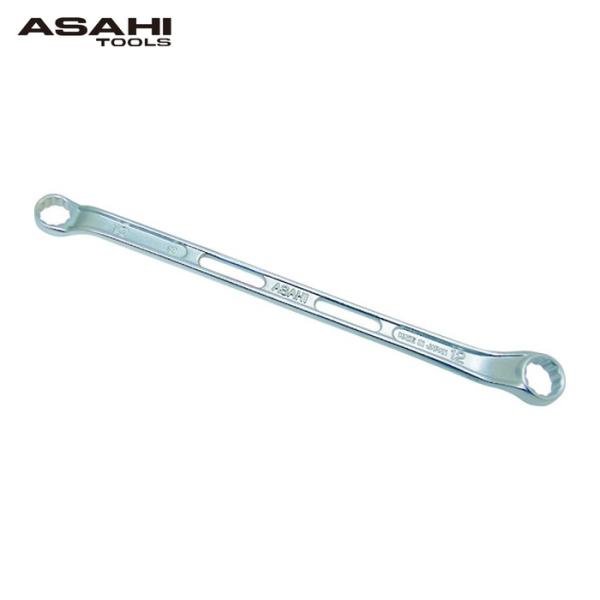 旭金属工業 ASH LEF1012 ライツールオフセット両口めがね10mm×12mm (1丁)