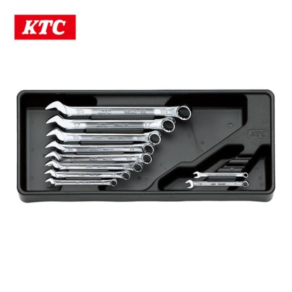KTC 京都機械工具 TMS210 コンビネーションレンチセット[10本組] (1S)