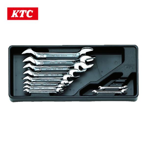 KTC 京都機械工具 TS210 スパナセット[10本組] (1S)