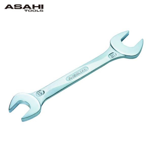 旭金属工業 ASH SL1921 REVOWAVE やり形両口スパナ19mm×21mm (1丁)