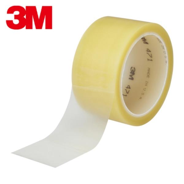 3M スリーエム 高機能ラインテープ 471 透明 50mm x 18.2m 個装 (1巻) 471...