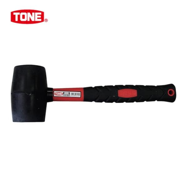 TONE トネ BHAG-10 ゴムハンマー 1.0ポンド 全長300mm (1本)