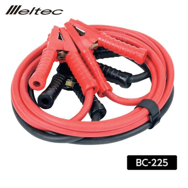 メルテック 大自工業 ブースターケーブル DC12V/24V・220A 5m (1S) BC-225