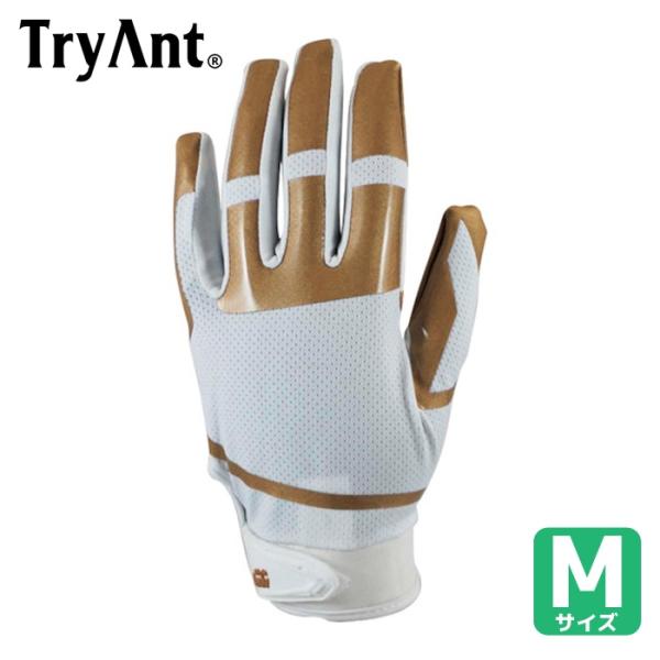 TryAnt 人工皮革手袋 HC-150 ハイクロウ ホワイト M (1双) HC150-W-M