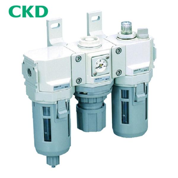 CKD C8000-25-W FRLユニット F.R.Lコンビネーション 標準白色シリーズ Rc1 ...