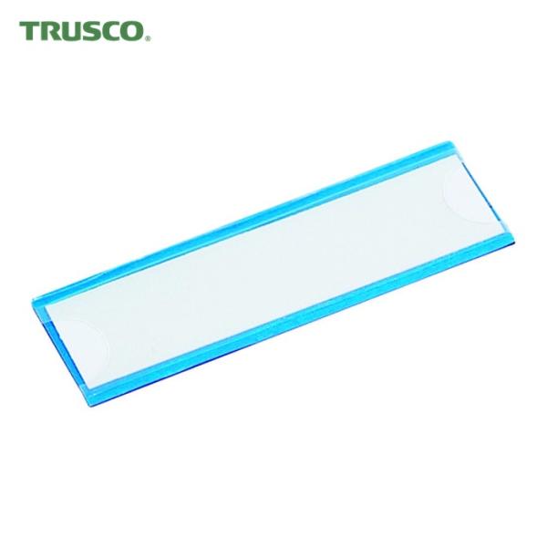 トラスコ TRUSCO マグネット式見出しプレート 40X80 青 10枚入 (1Pk) MGP-4...