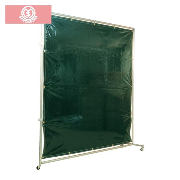 吉野 遮光フェンスアルミパイプ 1×2 接続キャスター ダークグリーン (1台) 品番：YS12JC...