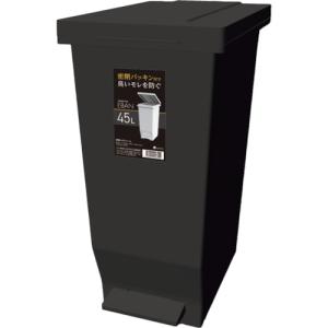 アスベル エバンMP 密閉ペダルペール45L ブラック(1個) 品番：630279