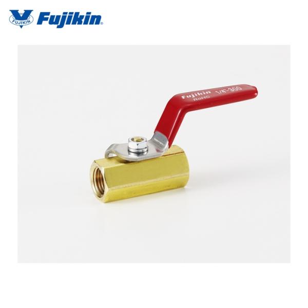 フジキン Fujikin DBV-12B-R 黄銅製1.96MPaミニボール弁8A(1/4) (1個...