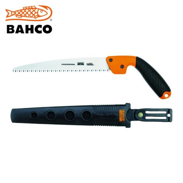 バーコ BAHCO 5124-JS-H プロ用生木剪定焼入のこホルスター付き (1丁)
