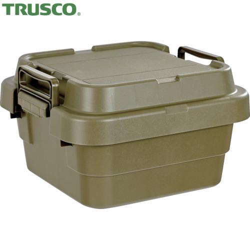 TRUSCO(トラスコ) トランクカーゴ フラット天板仕様 浅型 20L ОD色(1台) 品番：OD...