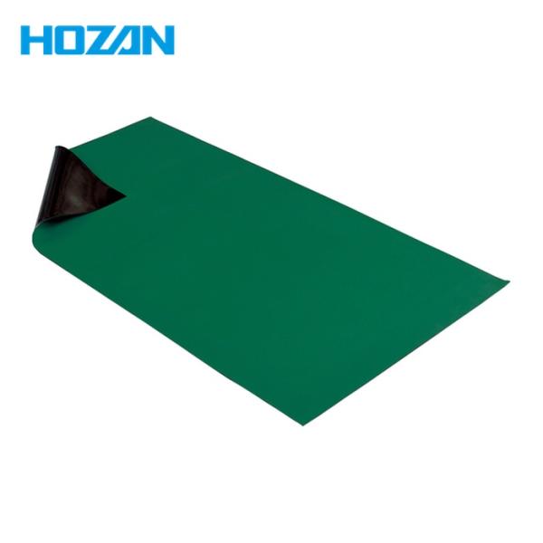 ホーザン HOZAN F-703 導電性カラーマット ダークグリーン (1枚)
