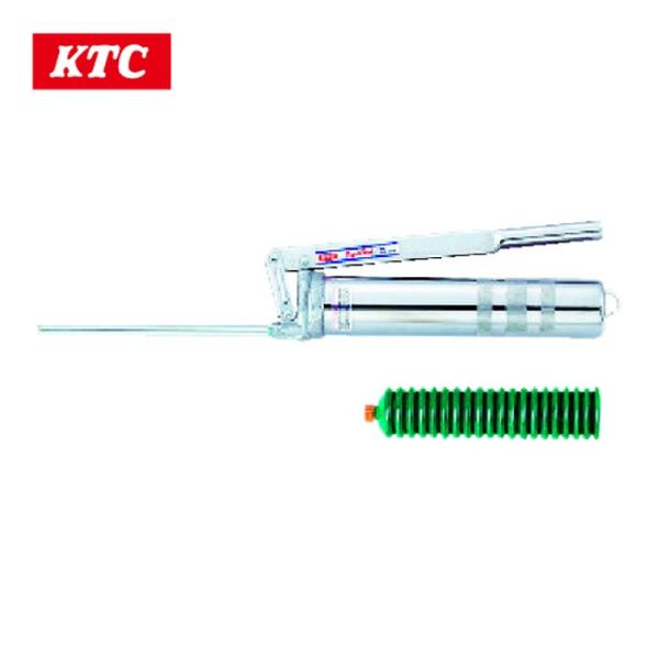 KTC 京都機械工具 グリスガン（カートリッジグリス専用） 1回吐出量1cc ノズル長250mm 油...