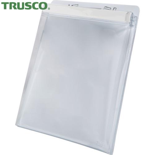 TRUSCO(トラスコ) マグネットポケットA4用深型 白(1枚) 品番：MGPD-A4-W