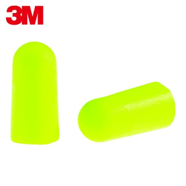 3M スリーエム E-A-Rsoft[[TM上]] イエローネオン 耳栓 312-1250 ひもなし...