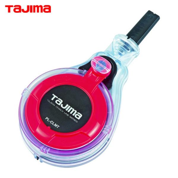 タジマ tajima チョークリール チョークライン 墨出し チョーク ピーラインチョーク・ミニ巻 ...