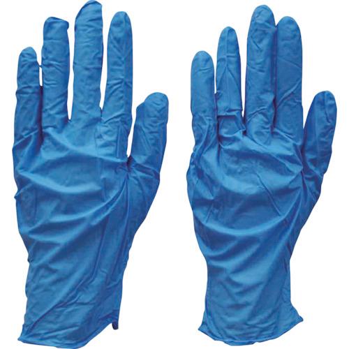 ダンロップ BR810ニトリル極薄手袋 SS ブルー(100枚入)(1箱) 品番：5693