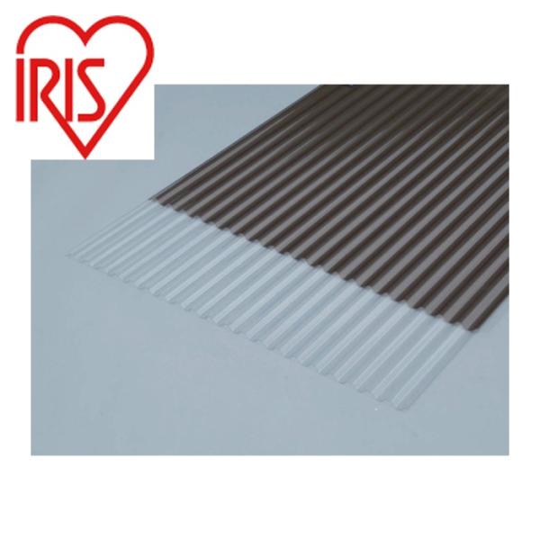 アイリスオーヤマ 542488 軽量ポリカ波板 6尺 クリア (1枚) NIPC-605-CL