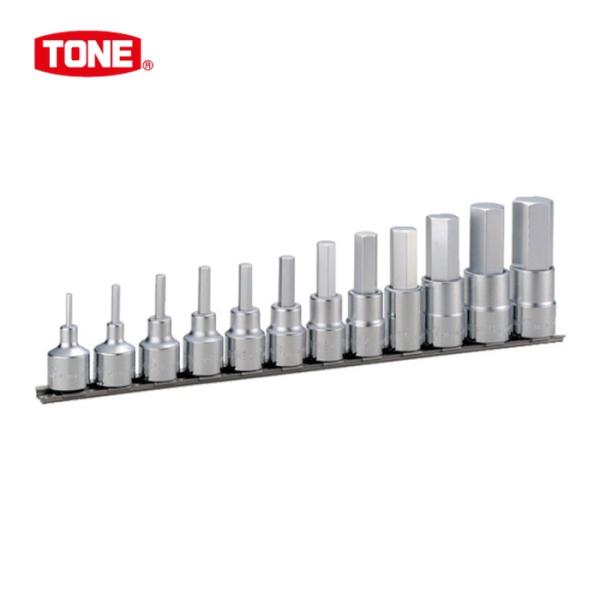 TONE トネ ヘキサゴンソケットセット（ホルダー付） 12pcs 差込角12.7mm (1S) 品...