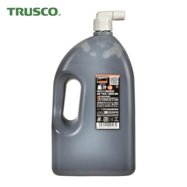 トラスコ TRUSCO 墨つぼ用 墨汁 1.8L (1個) 品番：TKE-1800-BK