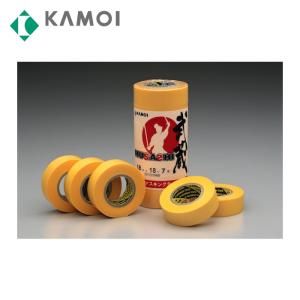 カモ井 mt 和紙マスキングテープ 武蔵 18mm幅 (7巻入) (1Pk) MUSASHIJAN-18