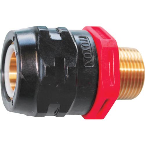 TOYOX トヨックス ホース継手（真鍮製） トヨコネクタ TC3-PB型 適合ホース9ミリ 継手規...