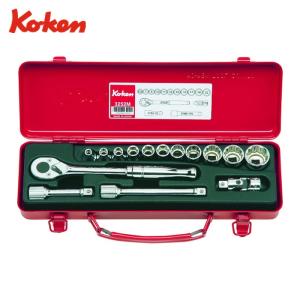 Ko-ken（コーケン） Koken Ko-ken 1/4sp. ソケットレンチセット P2258M