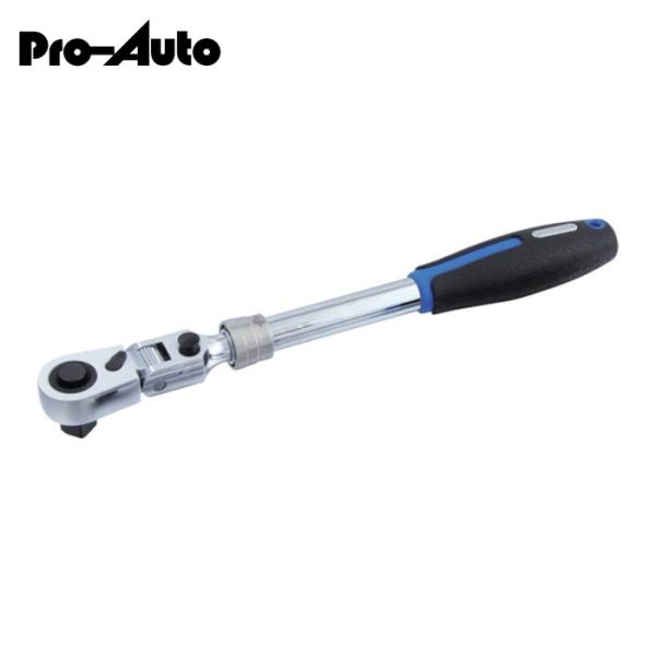 スエカゲツール Pro-Auto STR-F4 1/2DR.伸縮式フレックスロックラチェット (1個...