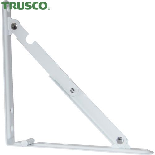 TRUSCO(トラスコ) 折り畳み棚受 200mm 白色(1本) 品番：LTO-200-W