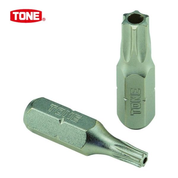 TONE トネ BTT6HS T型トルクスビット(いじり防止タイプ) 先端規格T6 (1S)