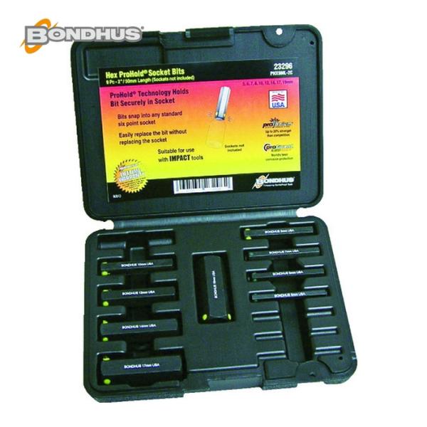 BONDHUS ボンダス  交換用 六角ビット（全長50mm/プロホールド（R）ビット） セット6本...