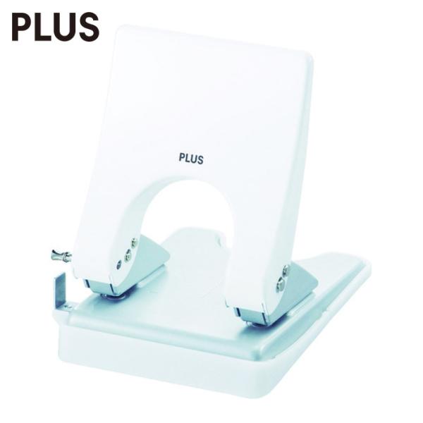 プラス PLUS 30201)2穴パンチ フォース1/2 M 白 (1個) PU-830A-WH