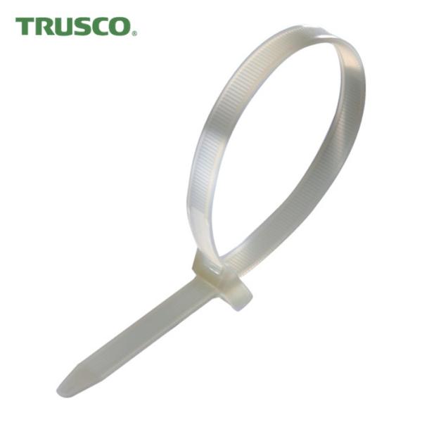 トラスコ TRUSCO カラーインラインケーブルタイ緑9.0×255最大74 100本入 (1袋) ...