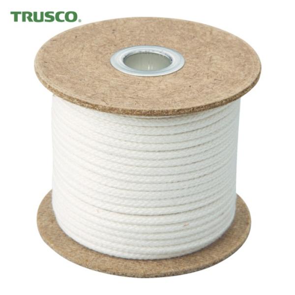 トラスコ TRUSCO 難燃ロープ6mmX20m (1巻) TRNR-620B