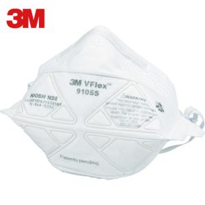 3M Vフレックス[[TM上]] 折りたたみ式防護マスク 9105S N95 スモール 50枚/1箱 (1箱) 品番：9105S N95