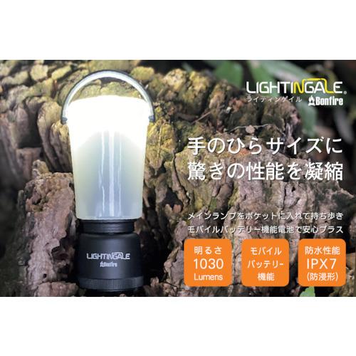 ライティンゲイル LEDミニランタンBonfire＋2600mAh充電池(1Pk) 品番：LTG10...