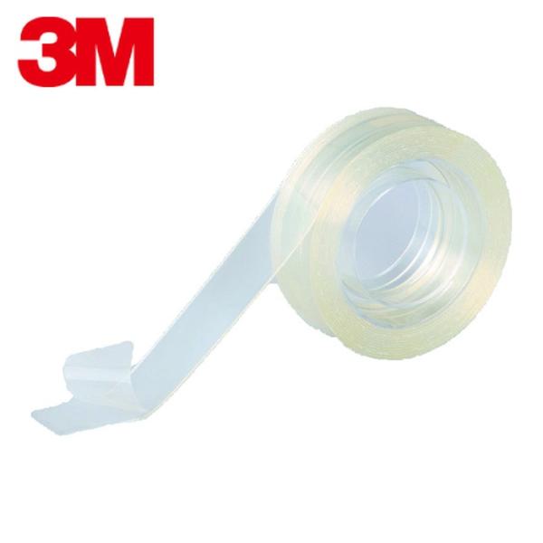 3M スリーエム スコッチ はがせる両面テープ 超透明・厚手 15mm×1.5m (1巻) KRT-...