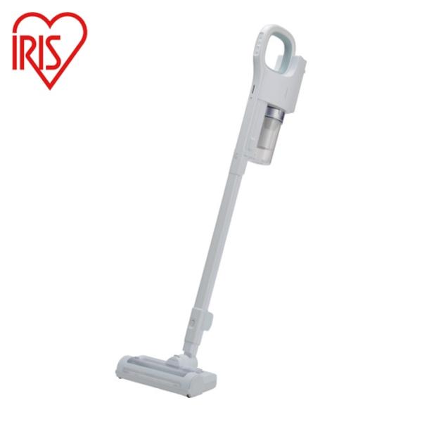 アイリスオーヤマ IRIS 296091 充電式サイクロンスティッククリーナー daspo ホワイト...