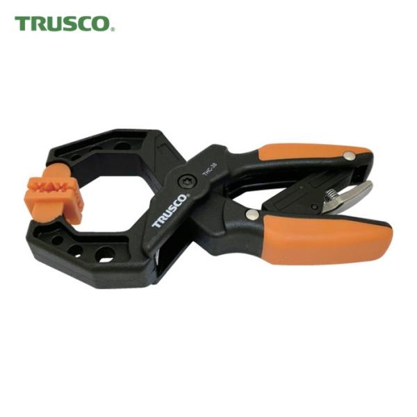 トラスコ TRUSCO ハンディクランプ 口開38mm (1個) 品番：THC-38