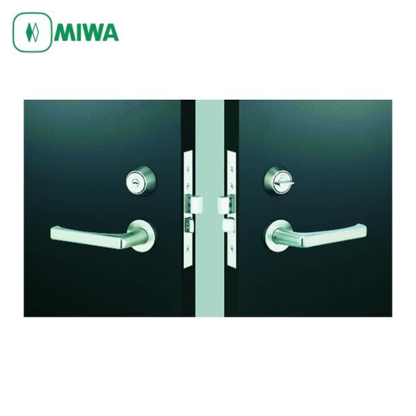 MIWA 美和ロック TRLA50-1 レバーハンドル錠 LA50-1 シリンダーU9バックセット6...