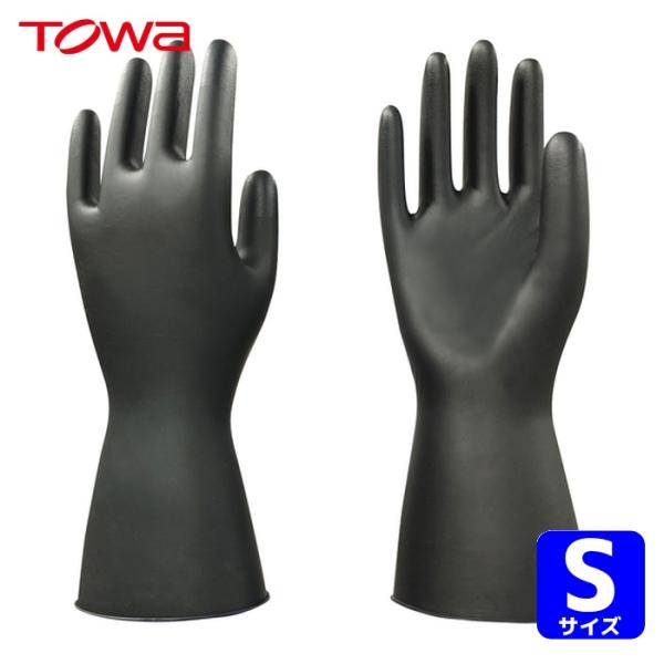 トワロン 東和 使い捨て手袋 制電ニトリル極うす手袋 S (50枚入) (1箱) 509-S