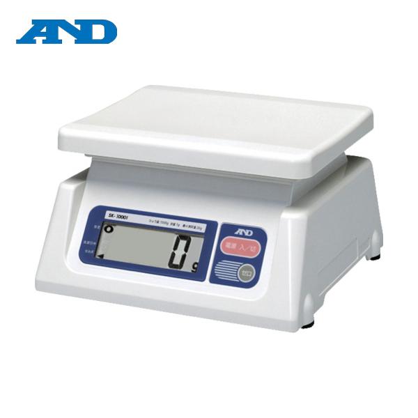 A＆D エーアンドデイ デジタルはかり（検定付・4区） ひょう量1kg (1台) 品番：SK1000...