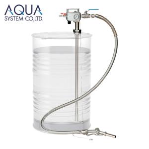 アクアシステム APD-20SUSN 吐出専用 エア式ステンレス製ドラムポンプ (加圧式) (1台)