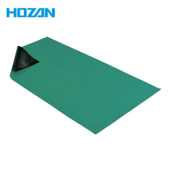 ホーザン HOZAN F-727 導電性カラーマット 1X1.8M グリーン (1巻)