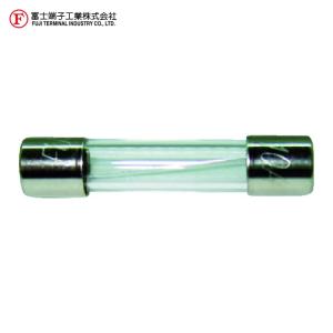 冨士端子 FP-FGBO-250V-10A-2P-PBF ガラス管ヒューズ (2個入) 10A 6.4×30mm (1Pk)｜工具ランドプラス