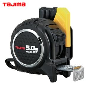 タジマ 剛厚Gロック-25 5.0m 尺相当目盛付 スケール コンベックス 巻尺