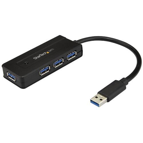 StarTech ST4300MINI USBハブ/USB 3.0/USB-A - 4x USB-A...