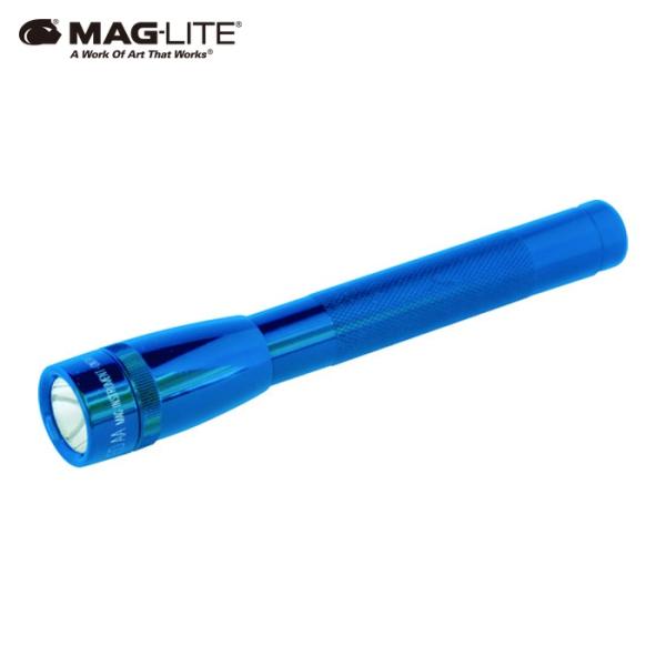 マグライト MAGLITE 懐中電灯 LEDフラッシュライト ミニマグライト(単3電池2本用) 青 ...